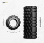Foam Roller 33cm Grid Design – Deep Tissue Muscle Massage & Exercise Roller - Image 3