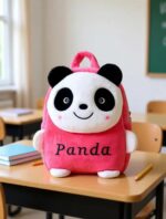 RITIKESH Kids School bag Pink Panda for School and Tuition for Kids School Bag - Image 3