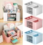 FOREWILD 7 Compartments PLASTIC desk drawer organizer (MULTI) - Image 5