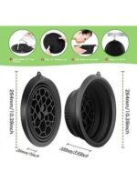 KRIDHRISH Silicone Massage Bowl (Black, Pack of 1) - Image 4