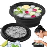 KRIDHRISH Silicone Massage Bowl (Black, Pack of 1)
